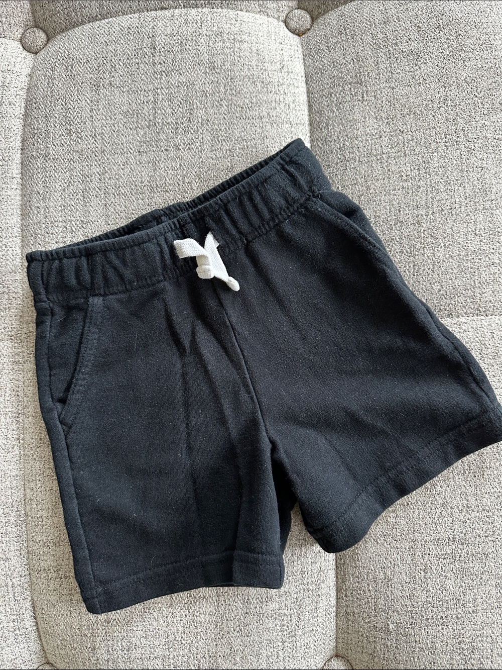 Cat & Jack Black Pull-On Drawstring Shorts